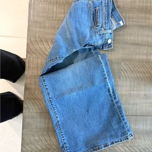 Levi's 318 clever blue Women's shaping wide leg